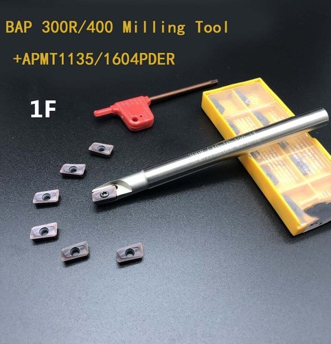 BAP300R C16-16-120 Lathe Index End Mill Tool+5PC APMT1135PDER-M2 carbide inserts - Picture 3 of 6