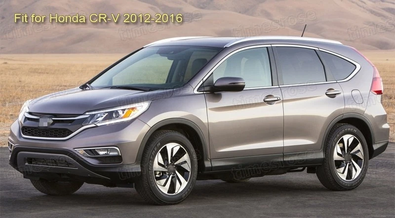 Punta de silenciador de escape de coche plateado para Honda CR-V 2012-2016 #023 Foto 2 de 4