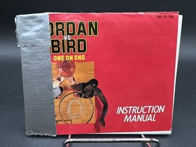 Jordan vs. Bird: One-on-One (NES, 1989) Cartridge & Manual Only - READ!!