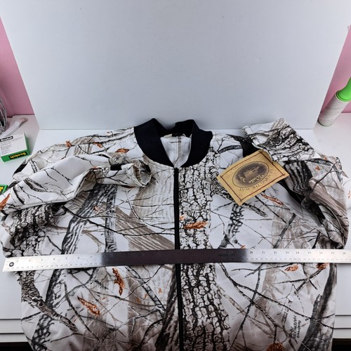 NWT Walls Coveralls Mens Medium/Large Realtree Snow Hardwood Camouflage Hunting - Picture 15 of 20