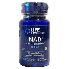 Life Extension Nad Cell Regenerator Nicotinamide Riboside 100mg 30 Veg Caps New