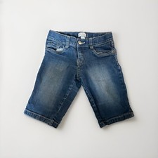 The Children's Place Girl's Bermuda Blue Jeans Shorts Size 8 Stretch