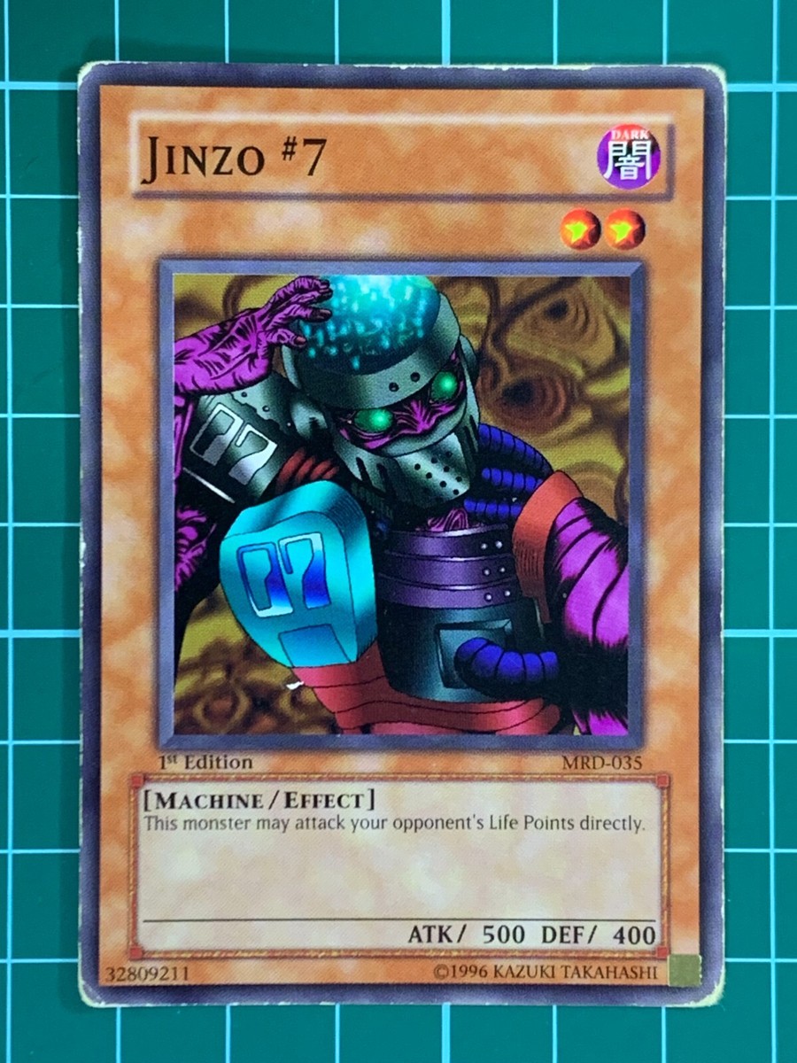 Jinzo #7 MRD-035 Common 1st Edition Yugioh | eBay