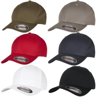 Flexfit Organic Cotton Cap Basecap Kappe Mütze Bio-Baumwolle Yupoong 6Panel Full
