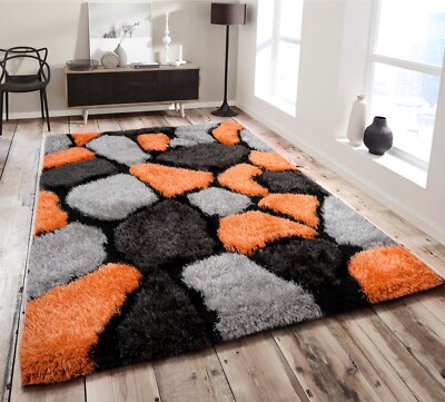 Shaggy Teppiche 3D Wohnbereich Teppiche ohne Schuppen Hochflor Luxus Weich Dickflor Teppich