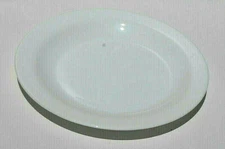 Arcoroc Restaurant 29337 White Round 8 3/4" Dinner Plates Narrow Rim New C1058