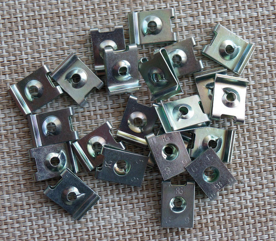 15x Blechmutter Motorschutz Unterfahrschutz Unterboden Clips für BMW