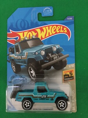 Hot Wheels 2020 HW Baja Blazers  67 JEEPSTER COMMANDO 1:64 Scale Die-Cast  B191