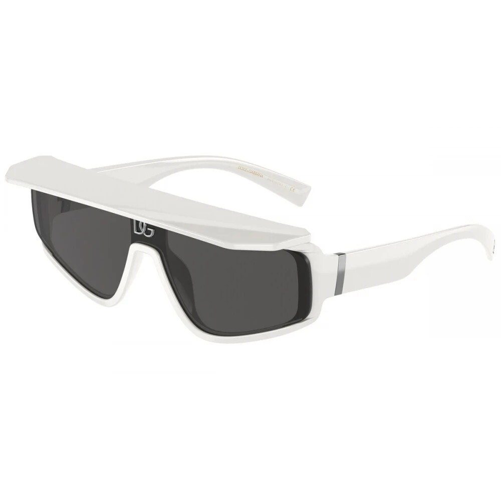 DOLCE & GABBANA DG6177 - 331287 WHITE- DARK GREY LENS  display picture 2