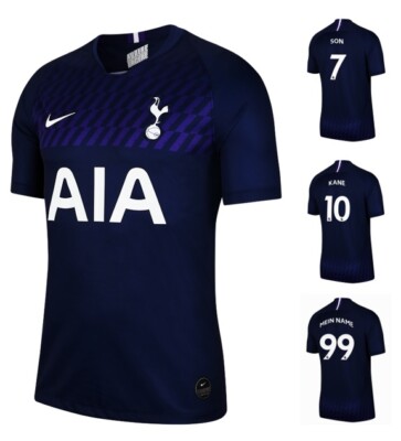 Trikot Nike Tottenham Hotspur 2019-2020 Away I Auswärts Spurs + Spielernummer