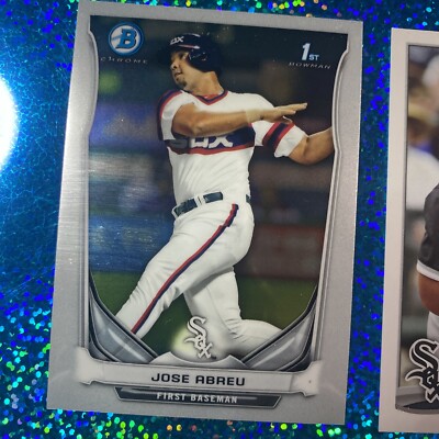 2014 Topps JOSE ABREU RCs - A&G - Chrome “1st” - MLB White Sox - Houston  Astros