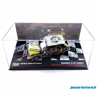 Altaya 1/43 – Renault GT Turbo Rallye WRC Monte-Carlo 1989, Modèle Neuf