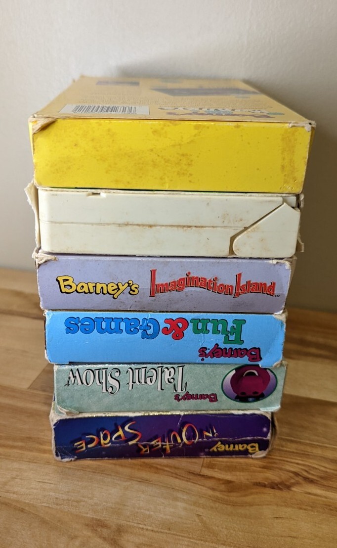 Barney Lot Of 6 - See Titles In Pictures (VHS) | eBay
