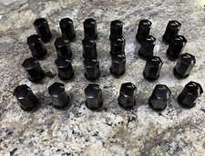14x15-satin-black-lug-nuts-78-head-fits-2021-cadillac-escalade-sport-24x-new