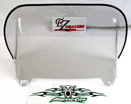 Kitty Cat Snowmobile Windshield NEW 10" Smoked Arctic Cat 0606-339 Kitty Cat - Picture 2 of 7