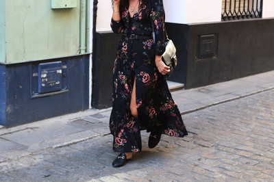 zara boho kleid