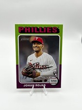 Johan Rojas 2024 Topps Heritage #171 RC Philadelphia Phillies