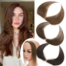 Front Hair Toupee 100 Human Hair Front Toupee Natural Hairline Women Man Pieces