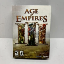 Microsoft Game Studios Age Of Empires 3 PC CD ROM EX COMPLETE with Slipcover