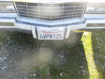 Passenger Tail Light Bumper End 91 92 93 Cadillac Sedan Deville