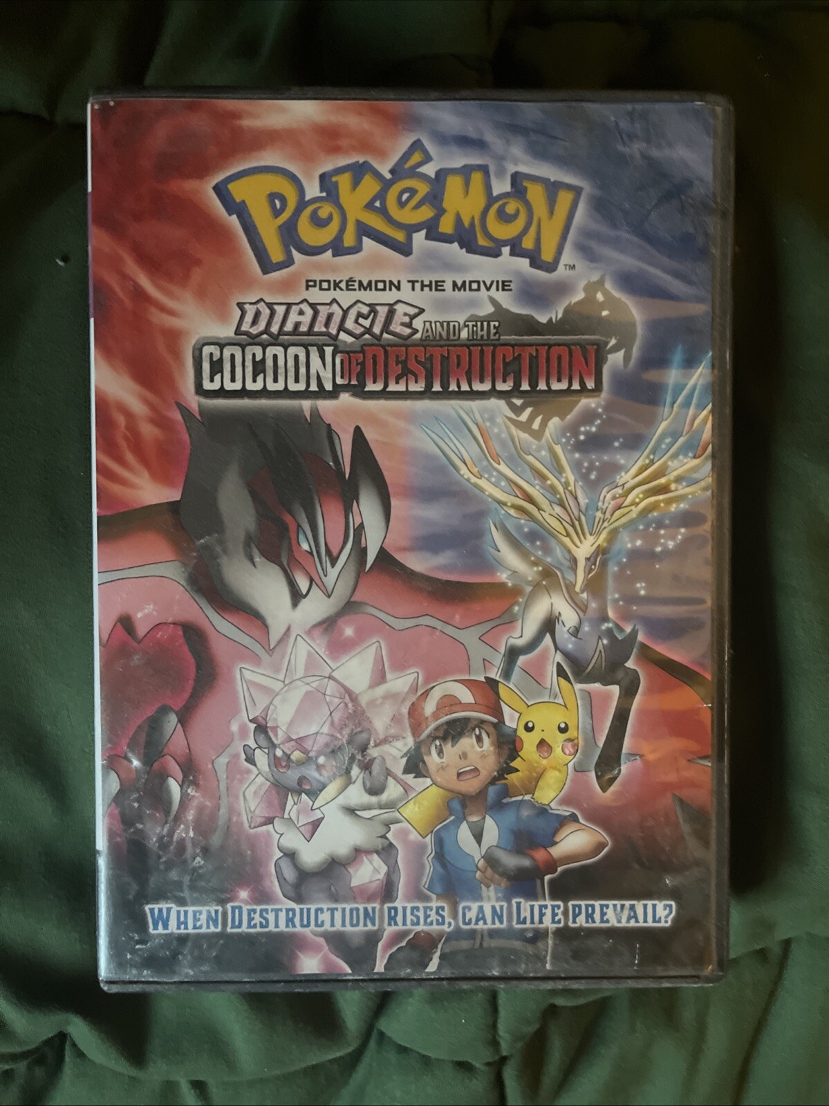 Pokemon the Movie: Diancie and the Cocoon of Destruction (DVD, 2014)