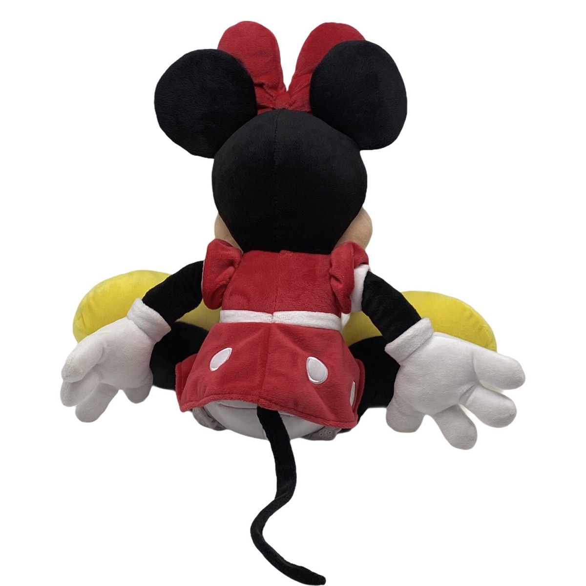 Disney Parks Minnie Mouse Classic Plush 18 inch tall Red Dress