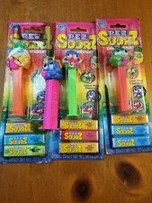 SOURZ PEZ DISPENSERS LOT OF 4