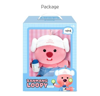 Pink Spa Towel Bath NEW Plush LOOPY ZANMANG loopy zanmana ぬいぐるみ Beaver SELLER USA Doll ぬいぐるみ