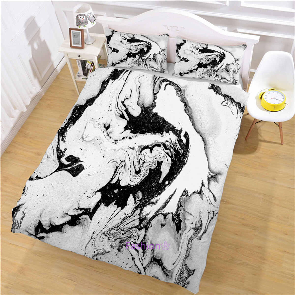 Marble Pattern Single/Double/Queen/King Size Bed Doona/Duvet/Quilt