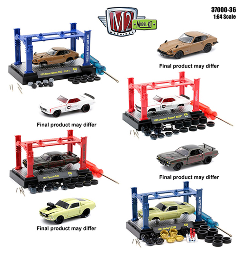 M2 Machines 1:64 Model Kit:Series 36 Diecast Car Model 37000