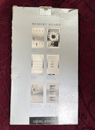 Georg Jensen Denmark Stainless Steel Memory/Letter Board Vintage 2005 - Picture 4 of 5