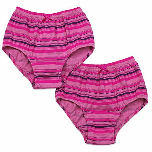 Key Chain Girl's Underwear (2 Per Pack)- Briefs Cut Panties w/ Tagless Waistband - Picture 29 of 34