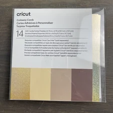Cricut Cutaway Cards, Inserts, and Envelopes - Neutrals, Pkg of 14