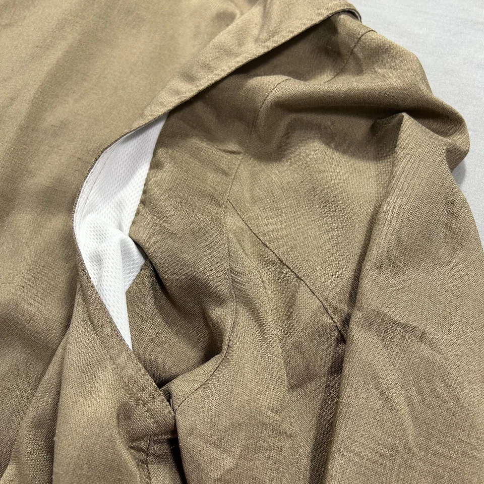 Browning Heritage Shirt Womens Large Brown Button Up Vented Hunting Shooting - Image 4 of 4