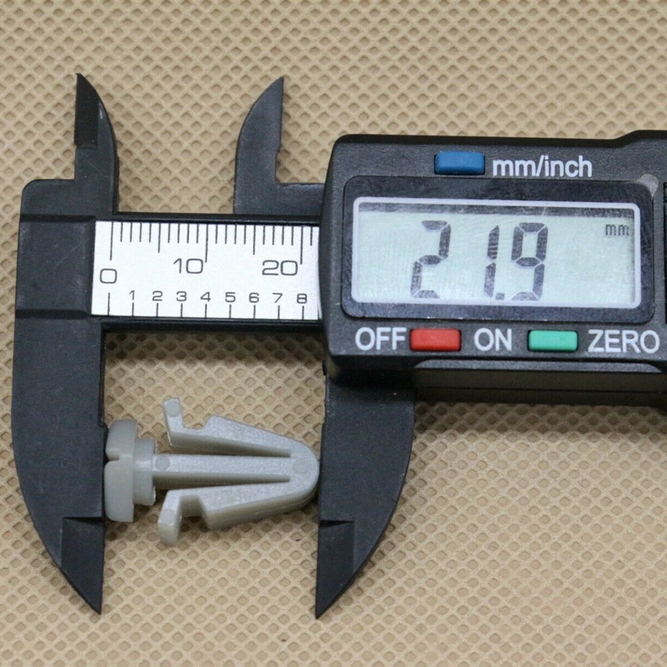 10 For Nissan Maxima & Stanza Grille Assembly Retainer Fastener Clips 0155303831 - Image 2 of 3