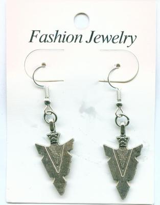 Ohrringe Ohrhänger Earrings Pfeilspitze Bowhunting  Arrow Bogenschießen Archery