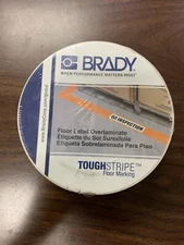 BRADY 142138 Floor Tape laminate ,3 in x 100 ft, B-634