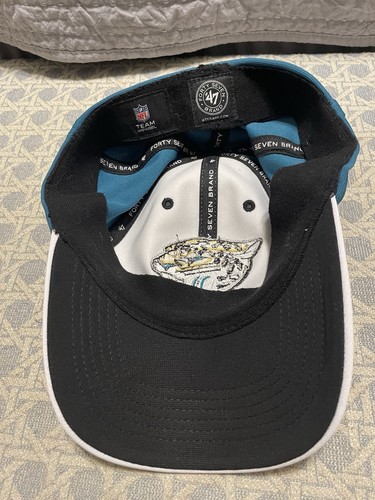 Jacksonville Jaguars Hat ‘47 Brand One Size NFL Team Apparel Forty Seven Hunter - Picture 5 of 5