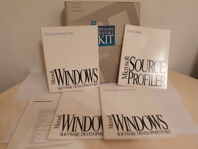 Microsoft Windows Software Development Kit SDK Vintage Sammler inkl. Disketten 