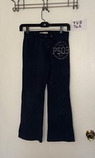 Aeropostale PS Girls Blue Sweatpants With Drawstring Size 8