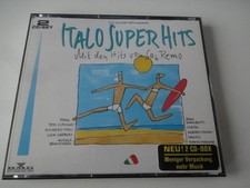2CD ALBUM ITALO SUPER Hits San Remo CUTUGNO, RAMAZZOTTI, NAPOLI, FOGLI, ESPOSITO