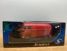 SOLIDO VOLKSWAGEN COMBI SAPEURS POMPIERS MODIFIÉ 1/18 EN BOITE gé C10