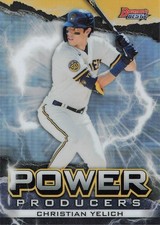 2020 TOPPS BOWMAN BEST - POWER PRODUCERS CHRISTIAN YELICH MILUWAKEE BREWERS