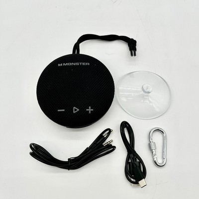 Monster Round One Portable Bluetooth Speaker w/ Built In Microphone MS62116