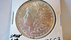 1888 Morgan Silver Dollar Uncirculated MS63+ Hot Lilps. In Safe for years. Nice!