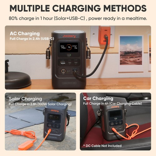 Jackery Portable Power Station Explorer 240D, 254Wh - Picture 2 of 9