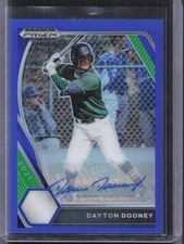 2021 Panini Prizm Draft Picks #PDP169 Dayton Dooney Blue Auto #/99