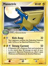 Manectric - 8/100 - Pokemon Crystal Guardians Holo Card HP