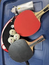 Killerspin Jet800  PingPong Paddle w/ 3 Balls  Case   Used Table Tennis Racket