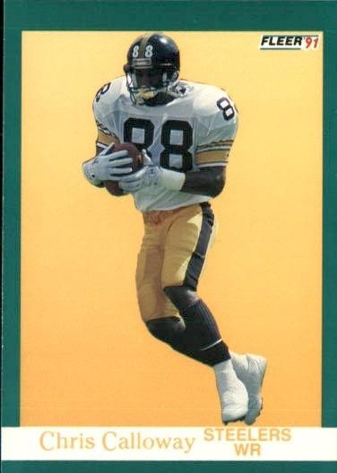 1991 Fleer #157 Chris Calloway